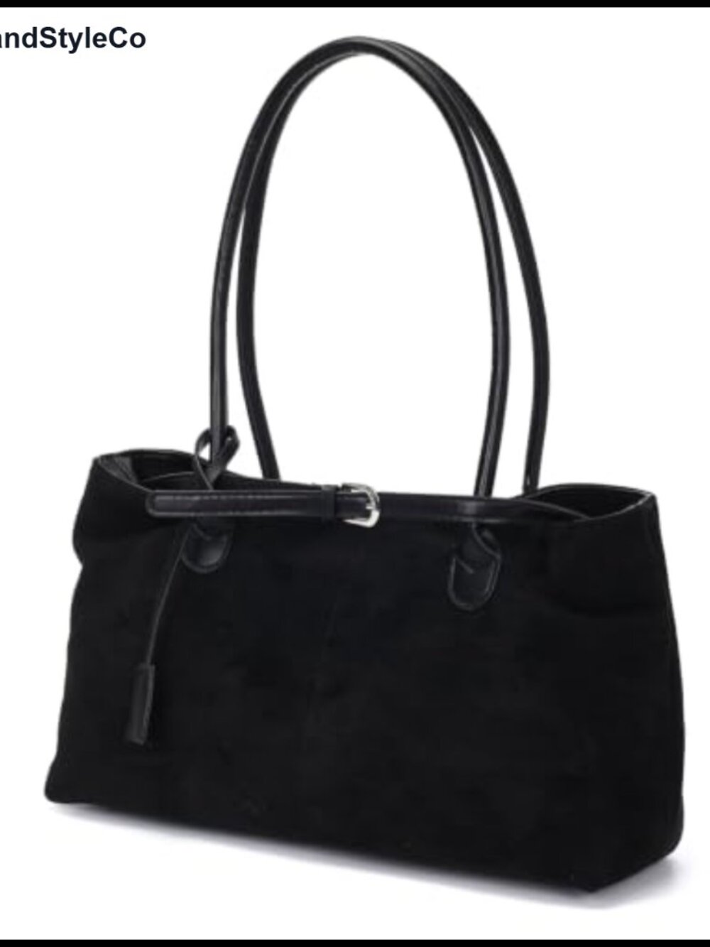 Vintage Slouchy Hobo Tote Bag Faux Suede Women's Shoulder Handbag Large